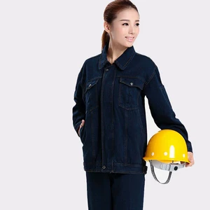 Staff uniform Wholesale Denim Jacket Engineer Uniform Staff uniform Wholesale Denim Jacket Engineer Uniform