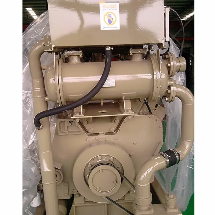 1800rpm Watercooled Marine Main Engines Cummins Kt38m790 Diesel