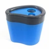 Double Hole Big Plastic Pencil Sharpener with OEM LOGO Back to School Stationery Sharpener