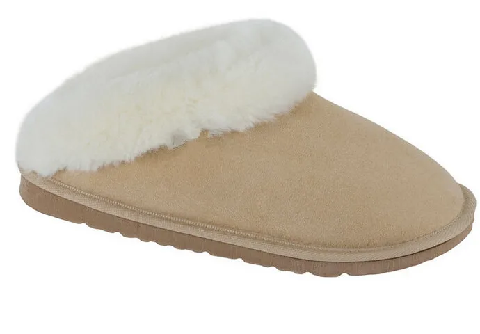 sheepskin bedroom slippers