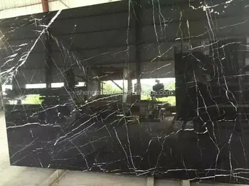 Black Marble With White Veins Tile Black Marble With White Veins Tile