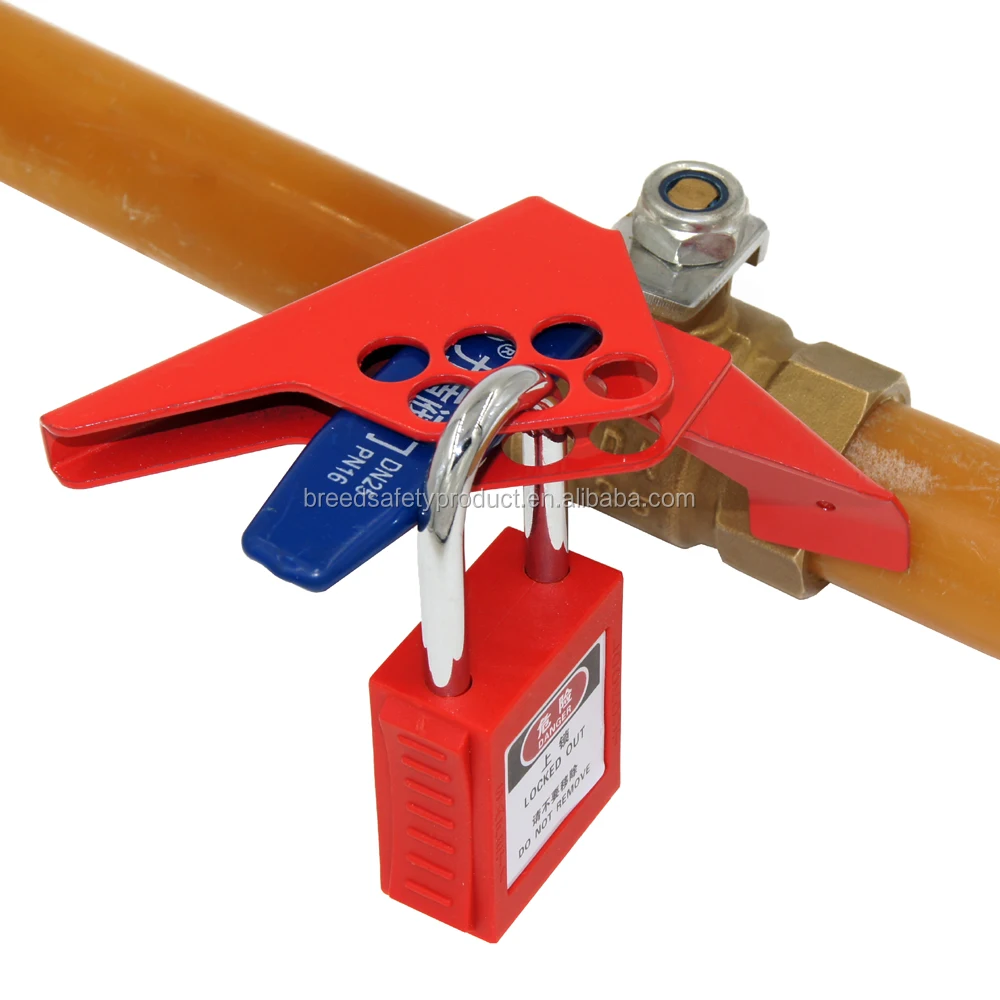 Safety Loto Small Steel Ball Valve Lockout Red - Buy Safety Loto,Steel ...