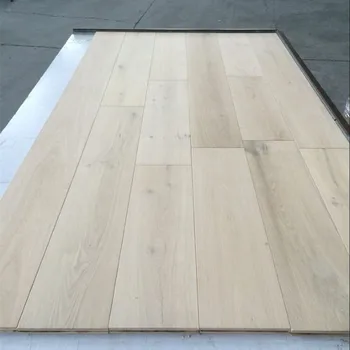Prime Grade 4mm Top Layer Unfinished White Oak Parquet Flooring Unfinished White Oak Parquet Flooring