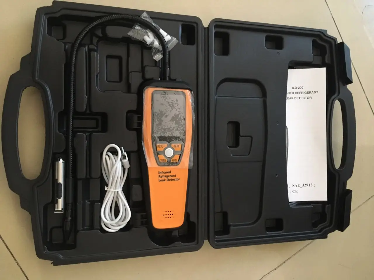 Ild200 Infrared Leak Detector With Sae / En Certificate Buy Ild200 Leak Detector,Leak