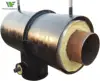 en253 standard pre-insulated stainless steel pipe fitting fixed knot for heat and cold supply