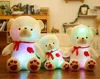 Free Sample Wholesale Factory soft plush colorful LED teddy bear stuffed light up teddy bear toy