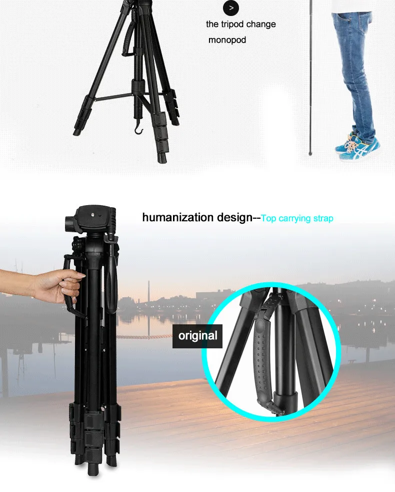 Cambofoto Professional Camera Video Tripod Ring Light Tripod Buy Professional Cameras Cheap