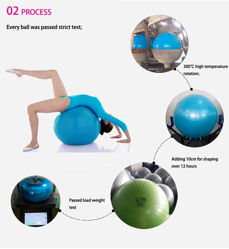 Yoga ball with dildo