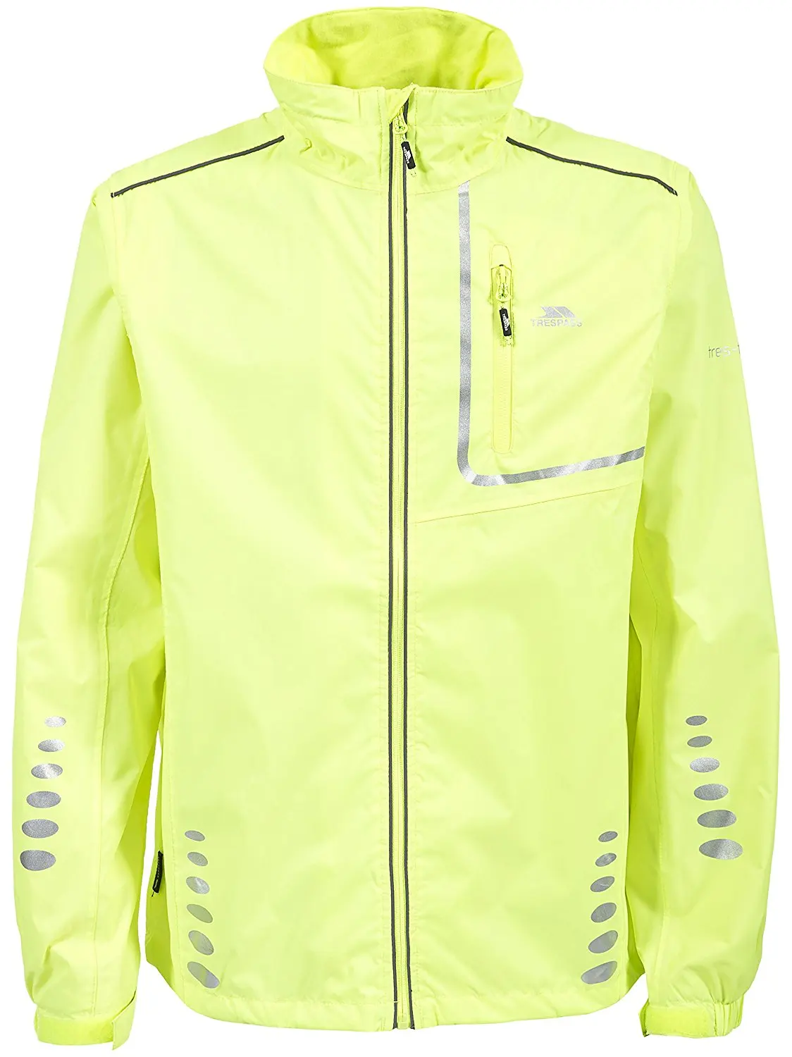 trespass hi vis cycling jacket