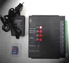 SD Card offline control 8 output ports pixel led controller T-8000