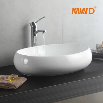 Oval Shape Countertop Install Bathroom Wash Basin Sink Oval Shape Countertop Install Bathroom Wash Basin Sink