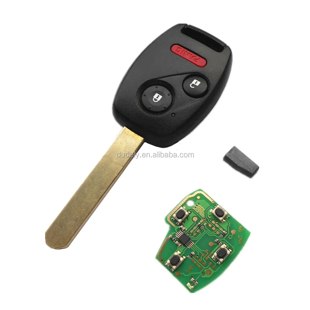 Id46 315 Mhz/433 Mhz/313.8mhz Remote Key Shell For Honda Accord 20032007 Fccoucg8d38oha