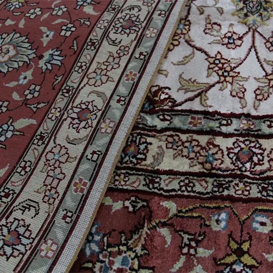8x10ft rosa farbe seidenteppich vier jahreszeiten schlafzimmer ...