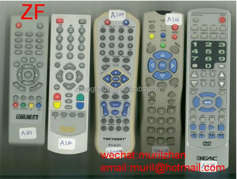 High Quality Star Tv Remote Control Tqkyosrt Ts1125 Dvd 3eac Remote