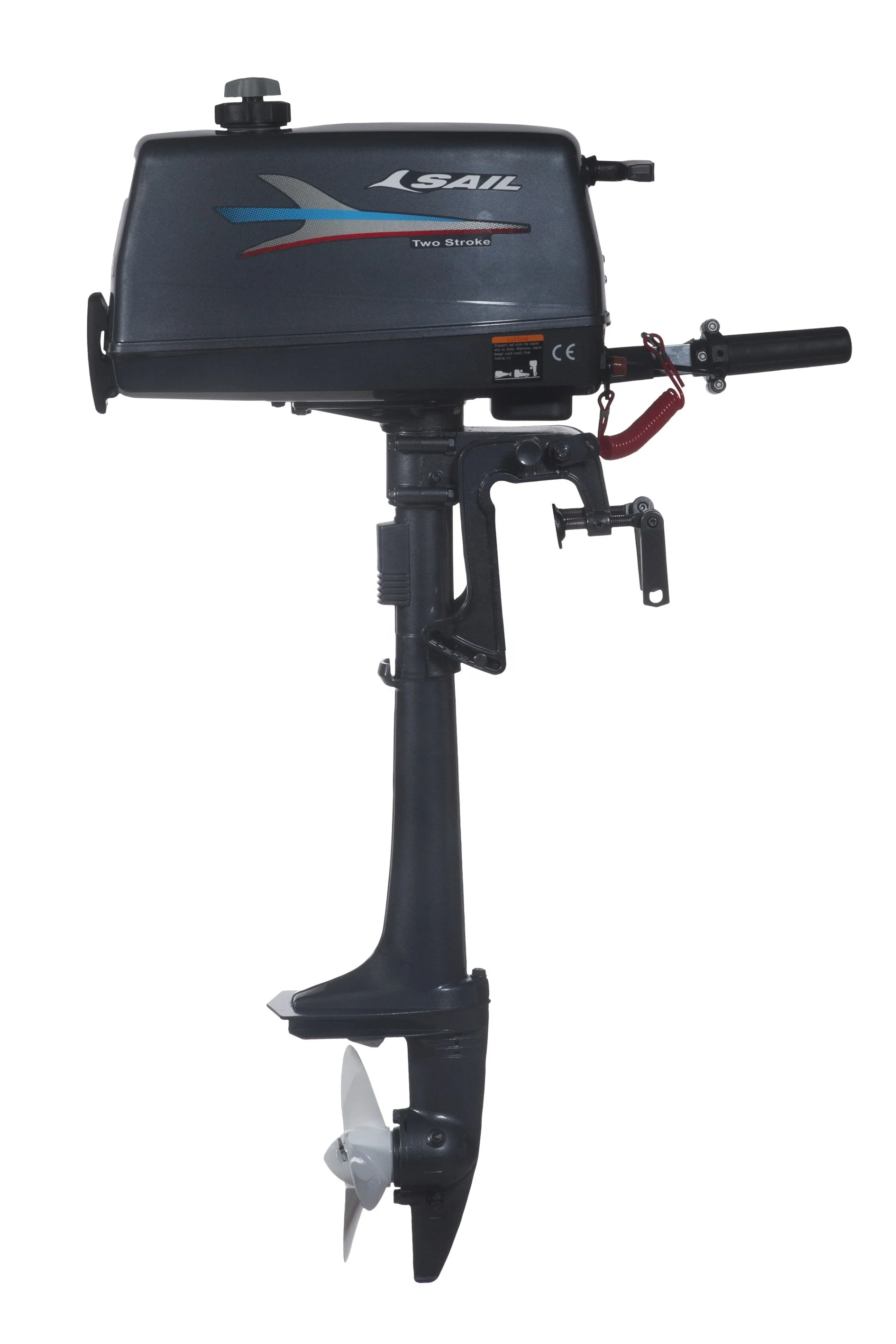 Sail 2 Stroke 2.6hp Outboard Motor / Outboard Engine / Boat Engine T2.6 ...