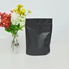 black color aluminum foil zip lock bag
