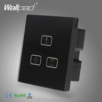 Best Quality 2 Gang Dimmer Switch Wallpad Black Gl Led Best Quality 2 Gang Dimmer Switch Wallpad Black Gl Led Touch Panel