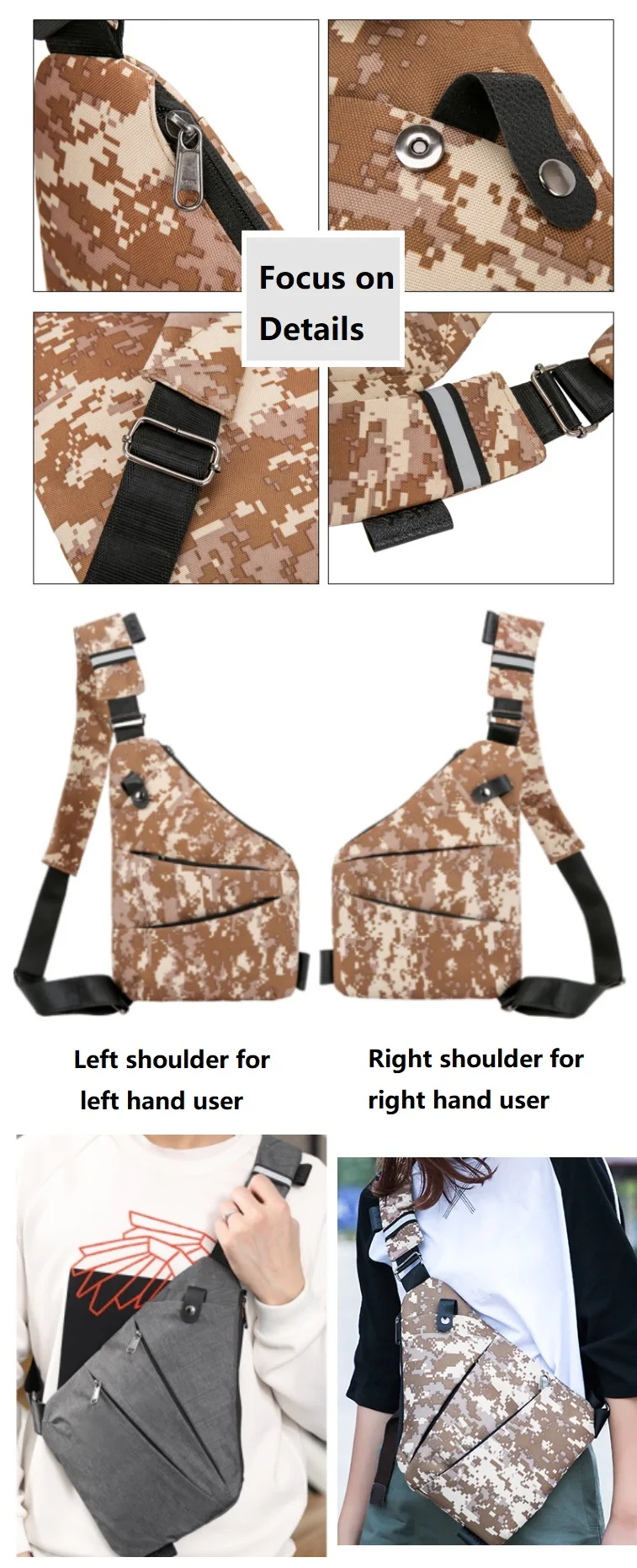 Trade Assurance Supreme Canvas Chest Shoulder Bag - Buy Canvas Chest Bag,Chest Shoulder Bag ...