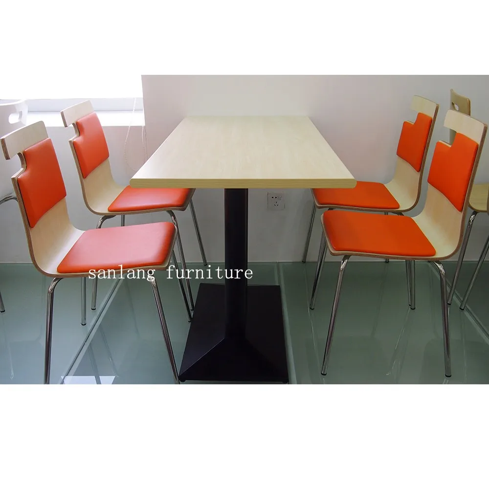 Sanlang Restaurant Bent Plywood Dining Tables.and Chairs Buy Tables