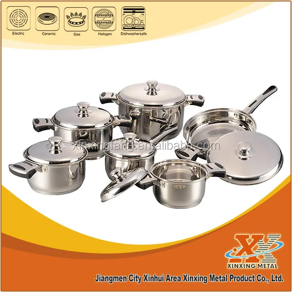 12pcs Dinner Set Stainless Steel Kitchenware Cookware Set Wholesale Buy Stainless Steel