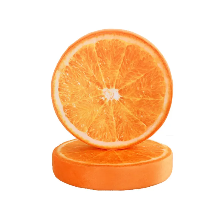 orange fruit cushion