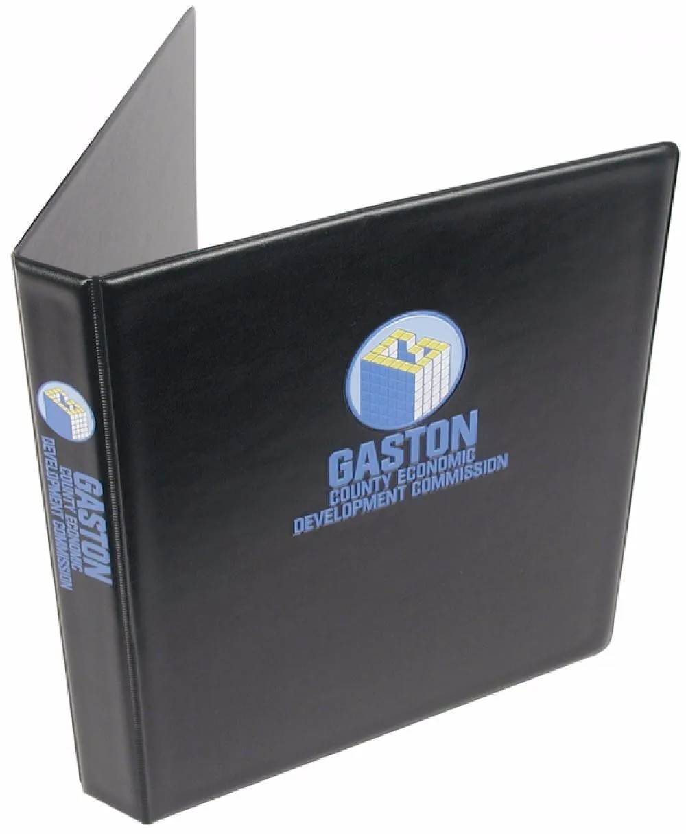 Vinyl Binder With Screen Print And Deboss Buy Binder Folder,Vinyl