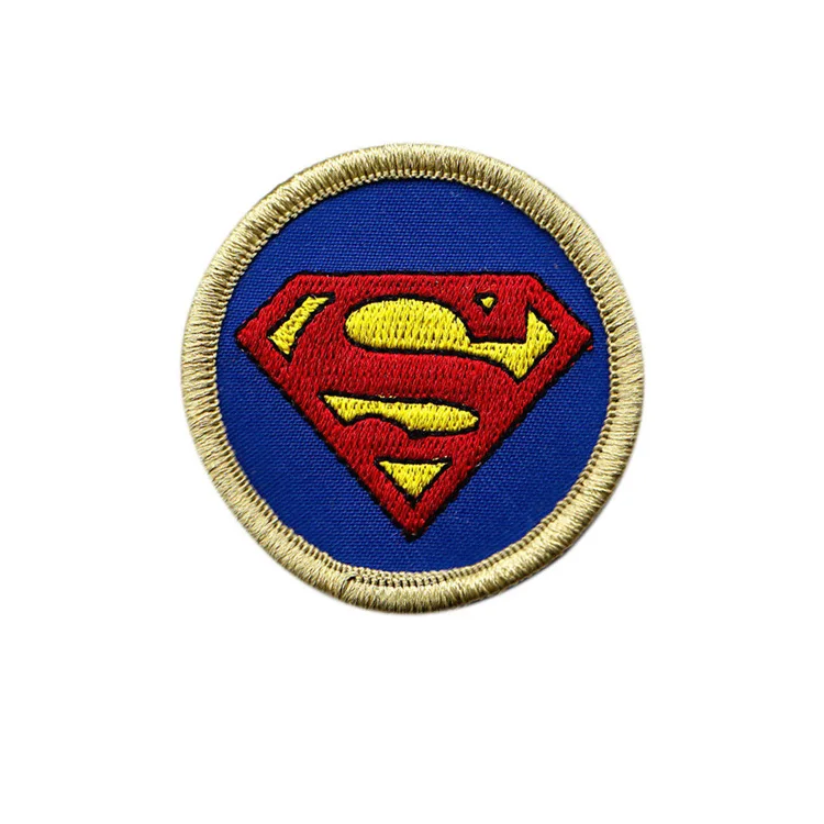 2015 スーパーマンマーク刺繍パッチ高品質低 Moq Buy 刺繍衣料用パッチ スーパーマン刺繍パッチ 刺繍スーパーマンロゴパッチ Product On Alibaba Com
