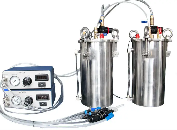 Henkel Gluing Industrial Liquid Dispenser With Semiautomation System