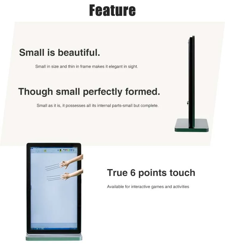 55 Inch Super Thin Cheap Touch LCD Computer Digital Signage