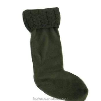fleece boot socks