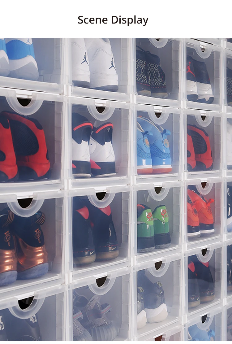 target stackable shoe rack on Shimoyama Double Doorways White Stackable Plastic Dustproof Shoe Organizer With 2 Clapboards Buy Double Doorways Shoe Organizer White Plastic Shoe Storage Box Stackable Plastic Shoe Storage Box Product On Alibaba Com