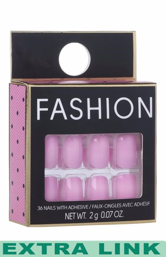 Wholesale Women Beauty False Nails Custom Cosmetic Packaging Box Paper