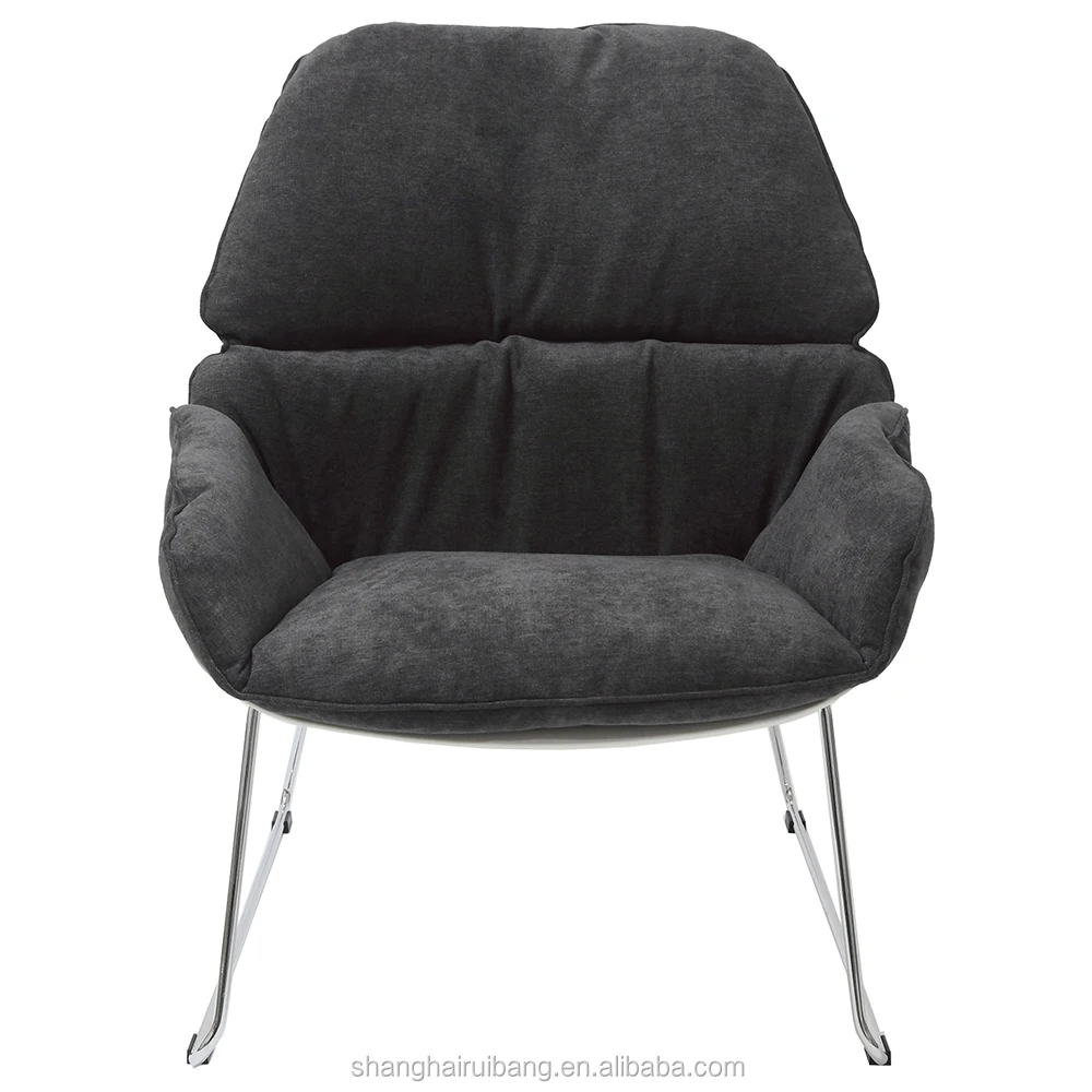 cushioned rocking chair