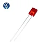 630nm square red diffused led