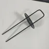 6 INCH U type grass sod staple stake / U pins / steel ground pegs
