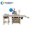 Factory price sticker adhesive label automatic plastic bag labeling machine applicator for coffee bags