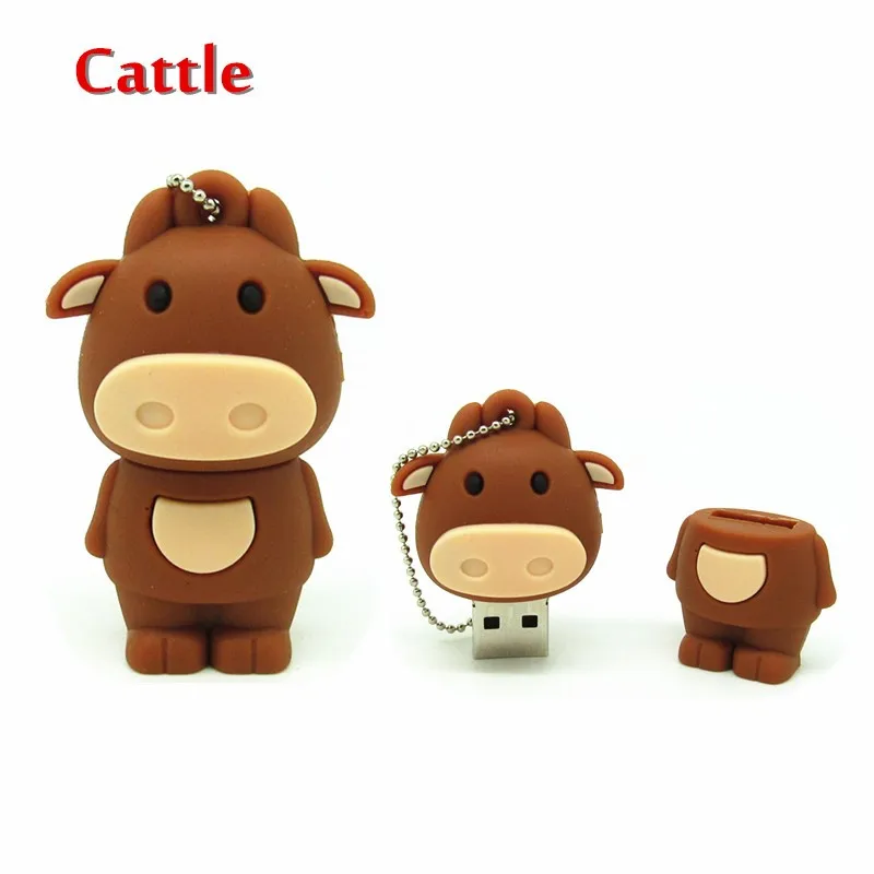 Bulk Custom Shape Soft Pvc Rubber Cartoon Usb Flash Drive - ANKUX.COM