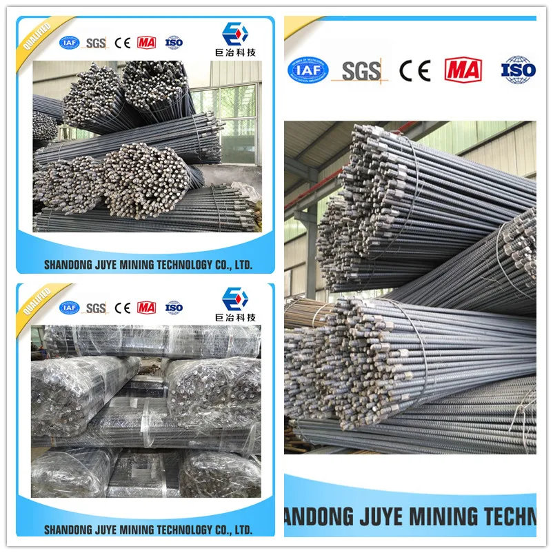 price for Q500 high strength diameter 18mm coal mine roof bolt from mining bolt manufacturer in China