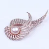 Extra large costume jewelry brooch for wedding dress
