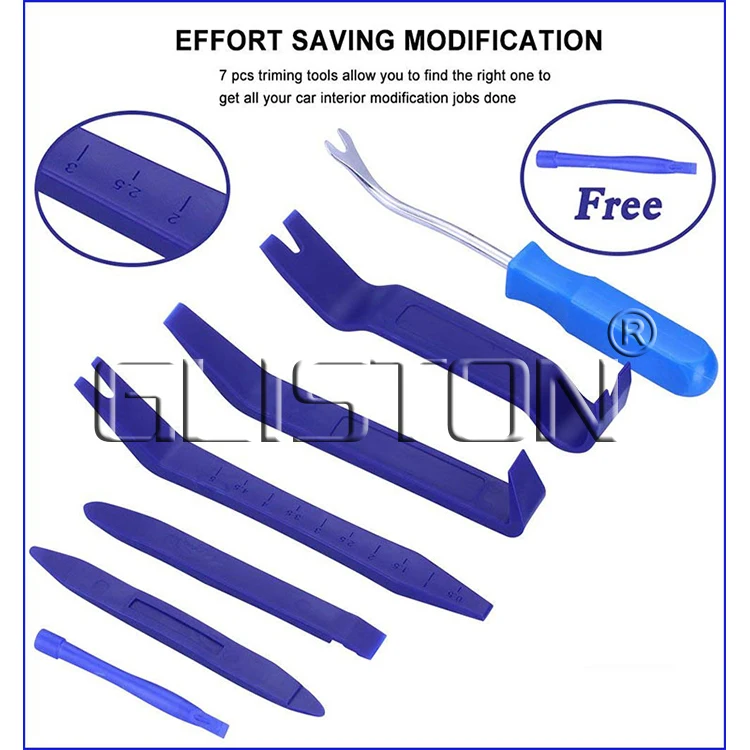 7 Pcs Auto Door Panel Removal Tool Nylon Door Panel Tool Kit Auto Trim