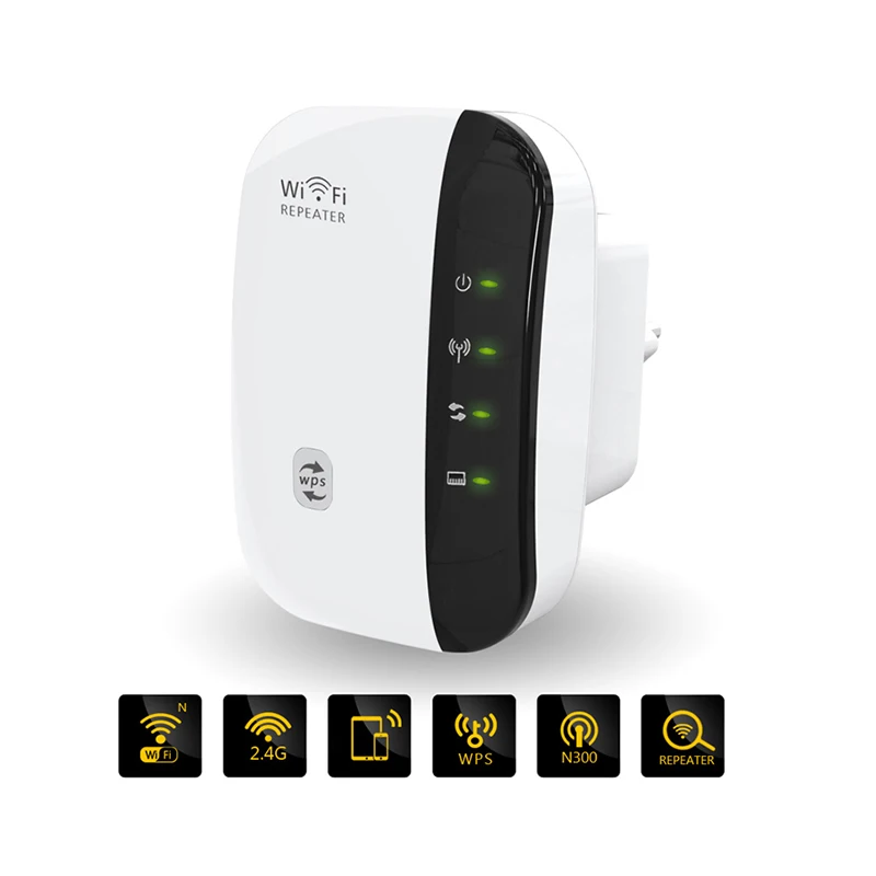 Winstars Plug & Play Mini Wifi Repeater With Full Signal Coverage