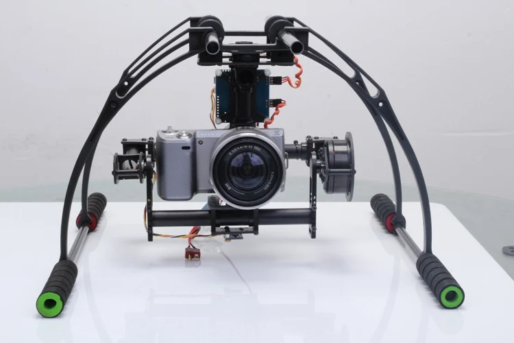 2015 New Design 2 Axis Brushless Gimbal For Mini Slr 