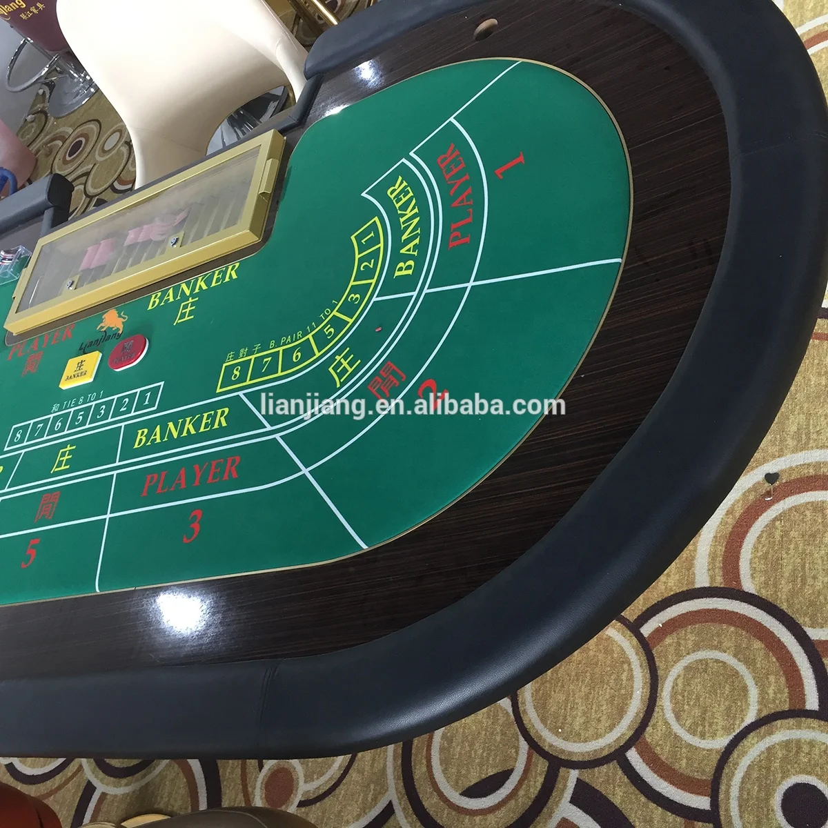 Best Quality Used Casino Tables Baccarat Table For Gambling Buy