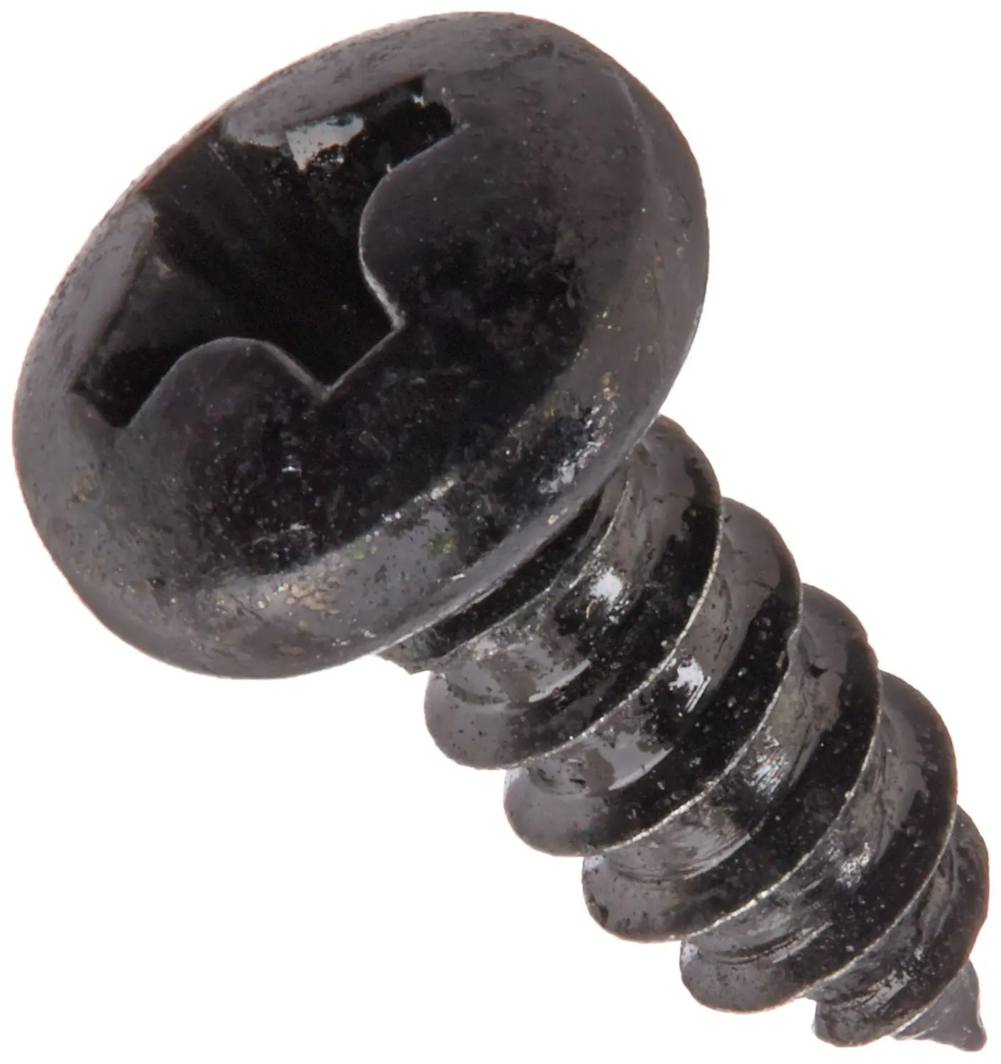 82 degrees Flat Head #6-18 Thread Size Pack of 100 Steel Sheet Metal Screw Zinc Plated Finish 1 Length Type A Slotted Drive