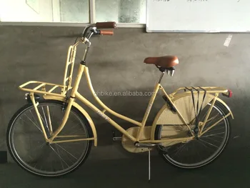 classic bike with basket