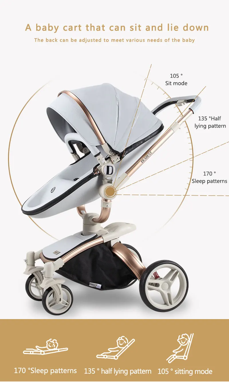 Baby Stroller Dearest Diamond 3 In 1 
