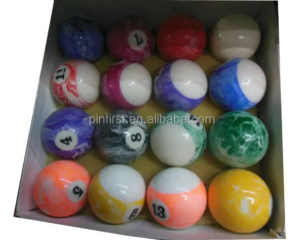 New Cyclop Phenolic Resin Pool Billiard Ball Set- Tv Skittles Easter ...