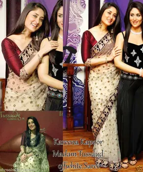 Designer Indischen Bollywood Kareena Kapoor Frau Tussauds Sari Sari Buy Sari Lehenga Sari Lehnga Product On Alibaba Com alibaba