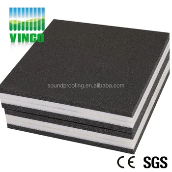 40mm Floor Sound Vibration Absorbing Mats For Entertainment