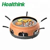 PO-B6G electric oven for pizza professional 6 people pizza maker